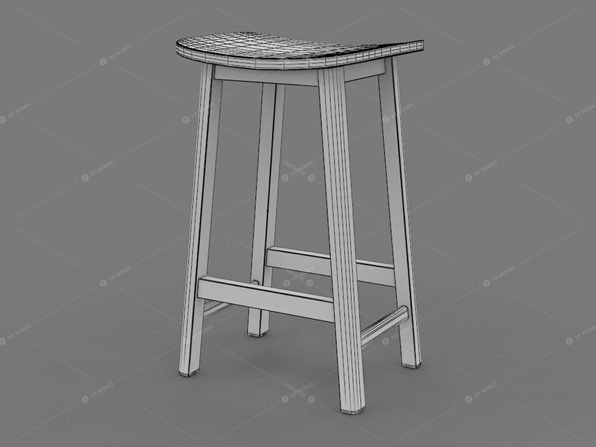 Stools 3D Models 6
