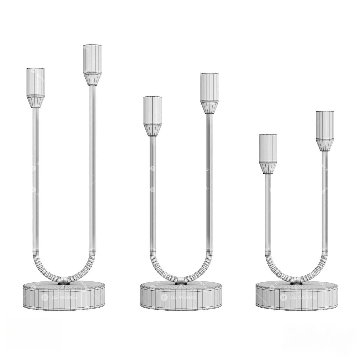 Modern Decorative Lamp 3d model thumbnail 2