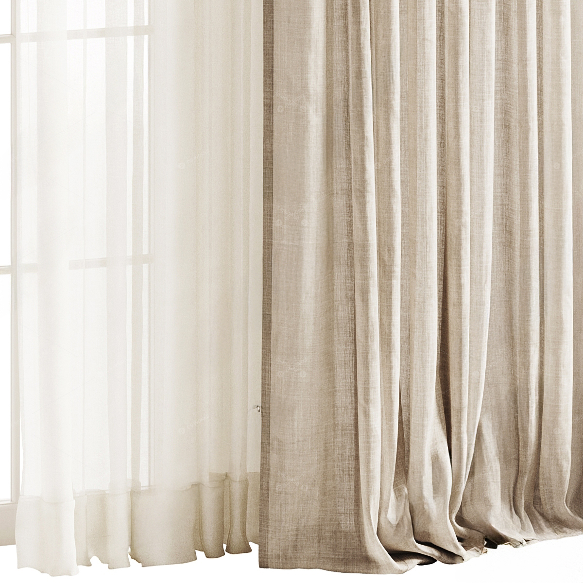 Curtains 3D Models