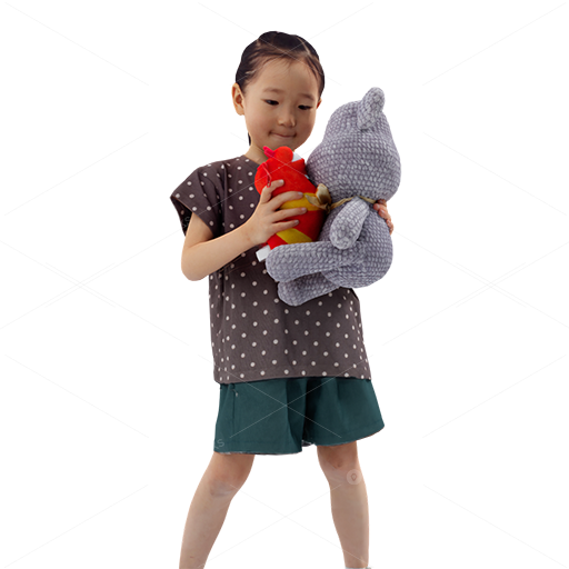 Children 3D Models