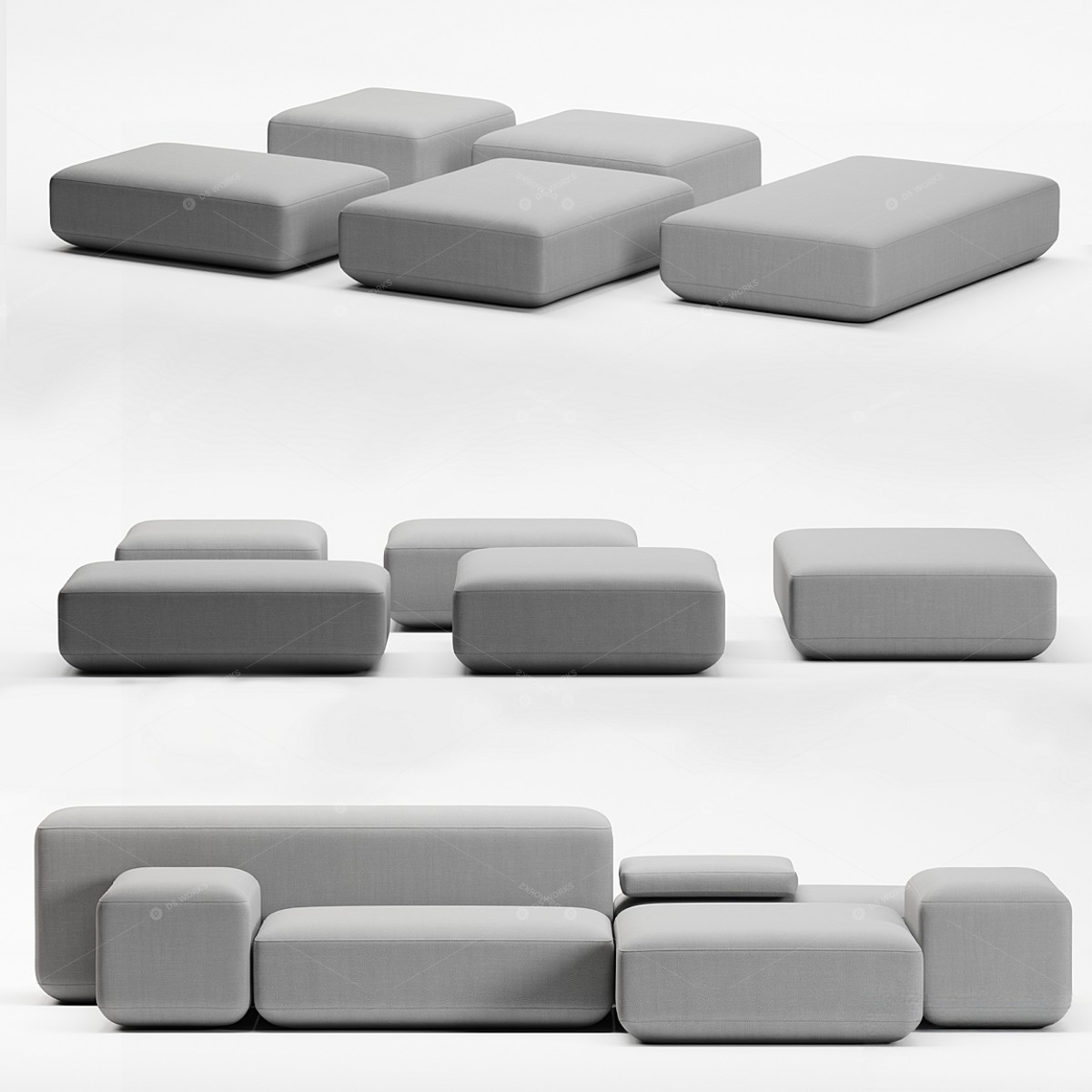 Sofas 3D Models