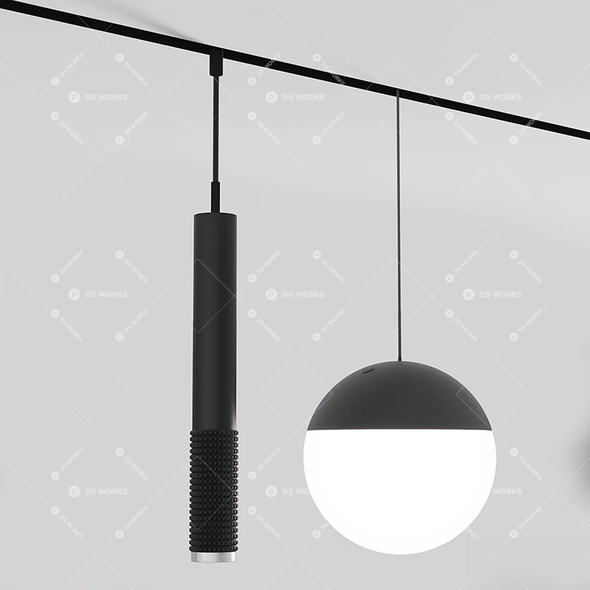 Lamp Combination 3d model thumbnail 4