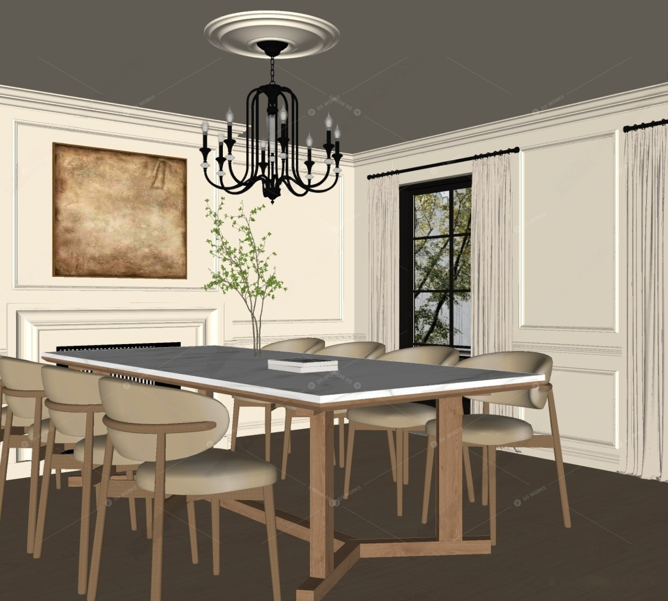 Dining Rooms 3D Models 2