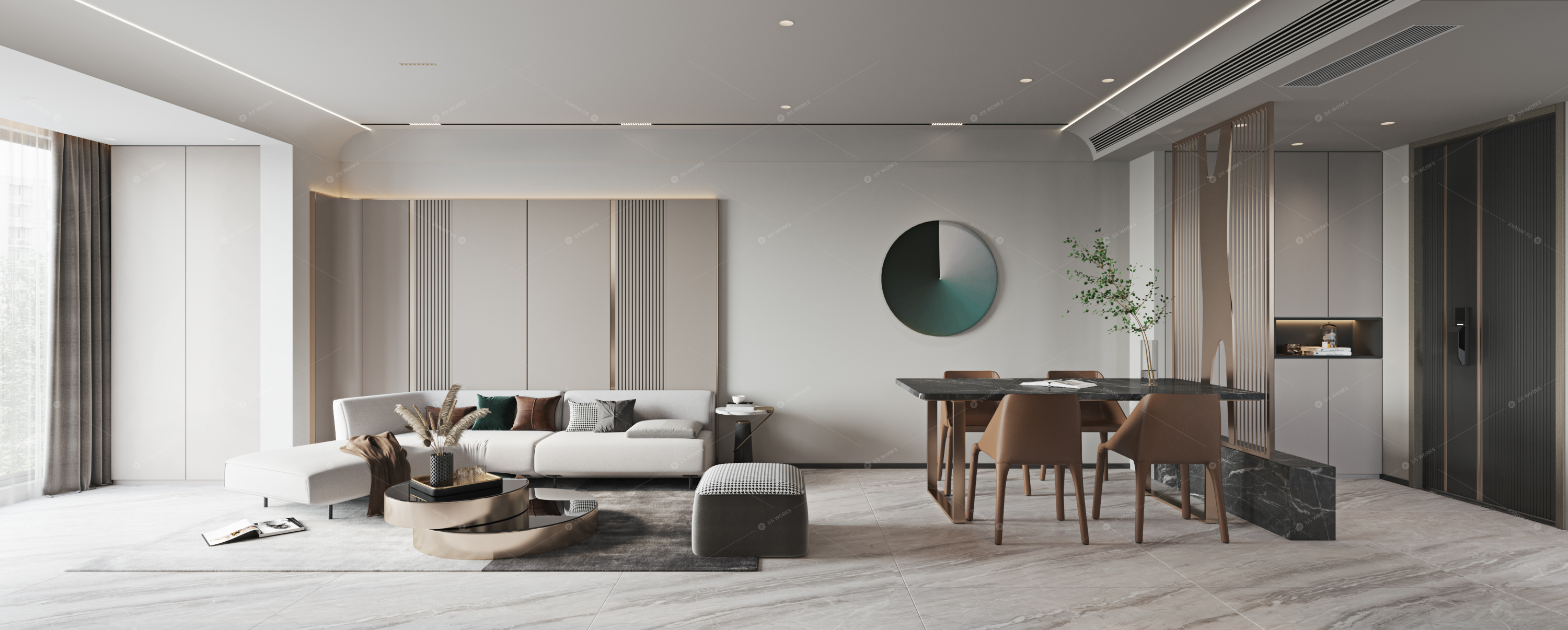 Living & Dining Rooms 3D Models 3