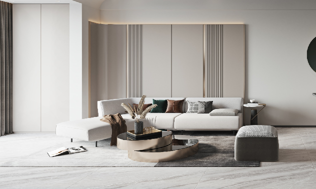 Modern Living & Dining Room
