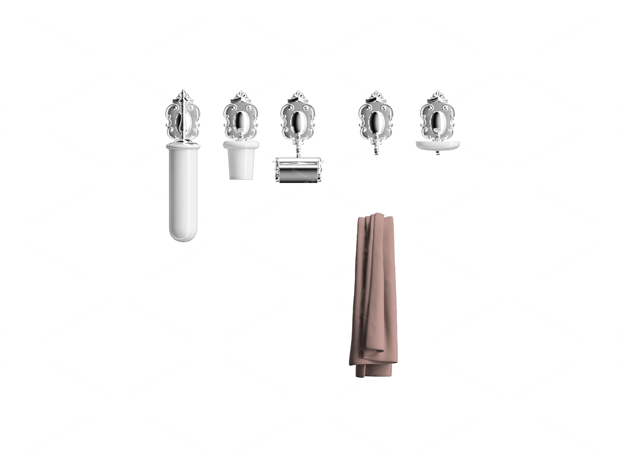 Bathroom Fixtures 3D Models 2