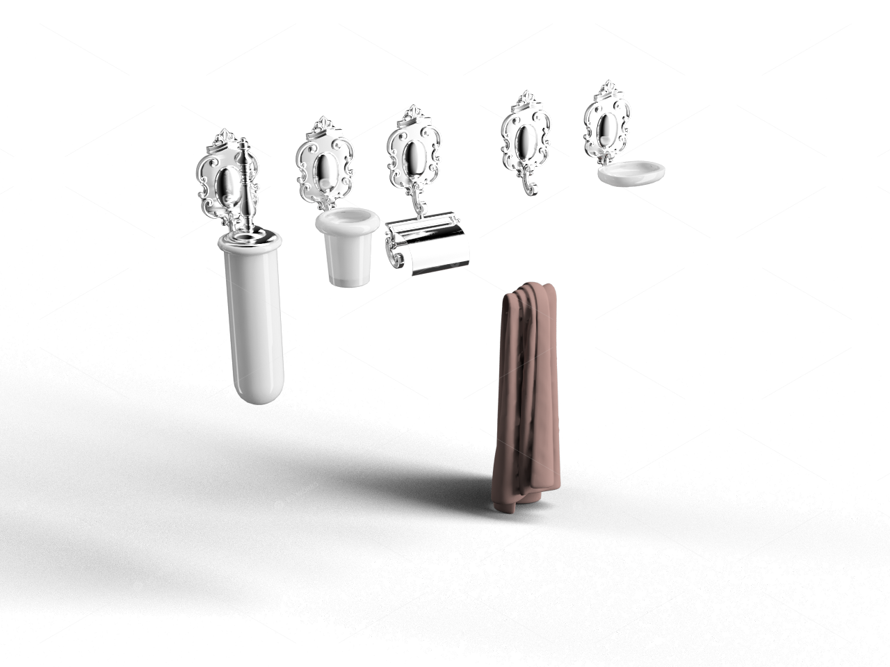 Bathroom Fixtures 3D Models