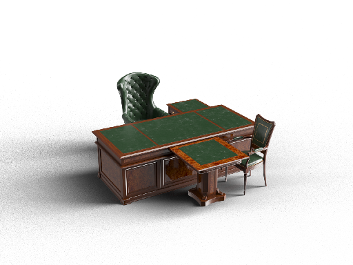American Office Desk & Chair Set