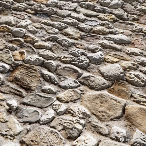 Irregular Tiling Stone pbr material - Image 1