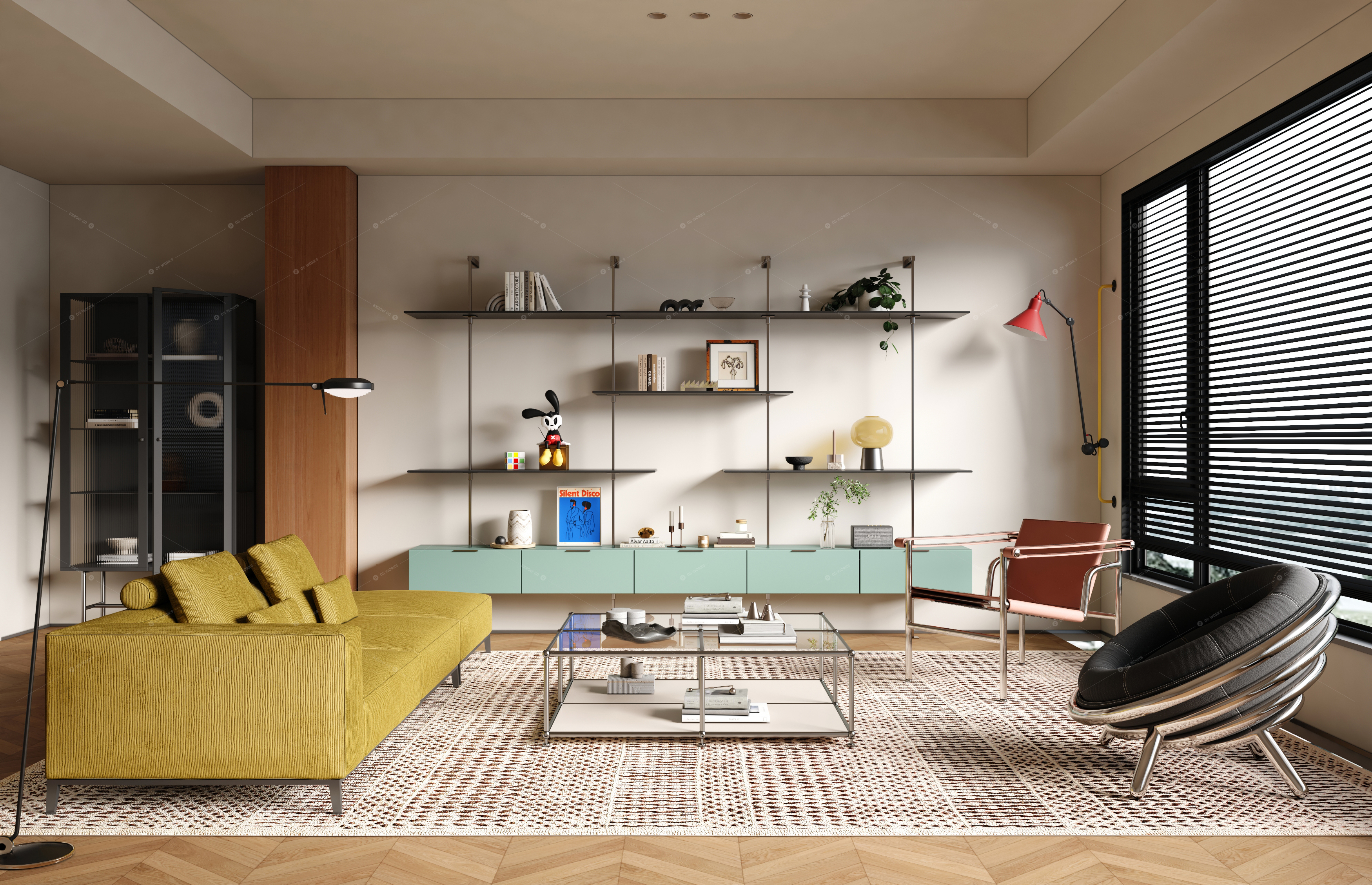 Living Rooms 3D Models