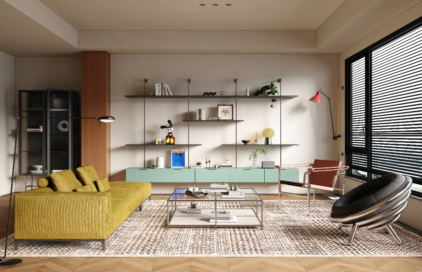 Bauhaus Home Living Room