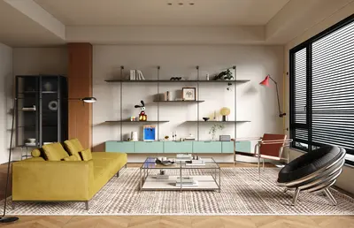 Bauhaus Home Living Room