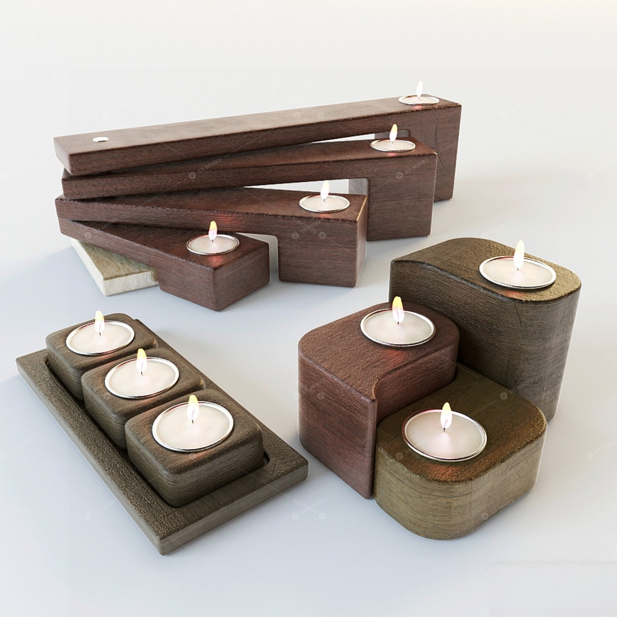 Decorative Sets 3D Models