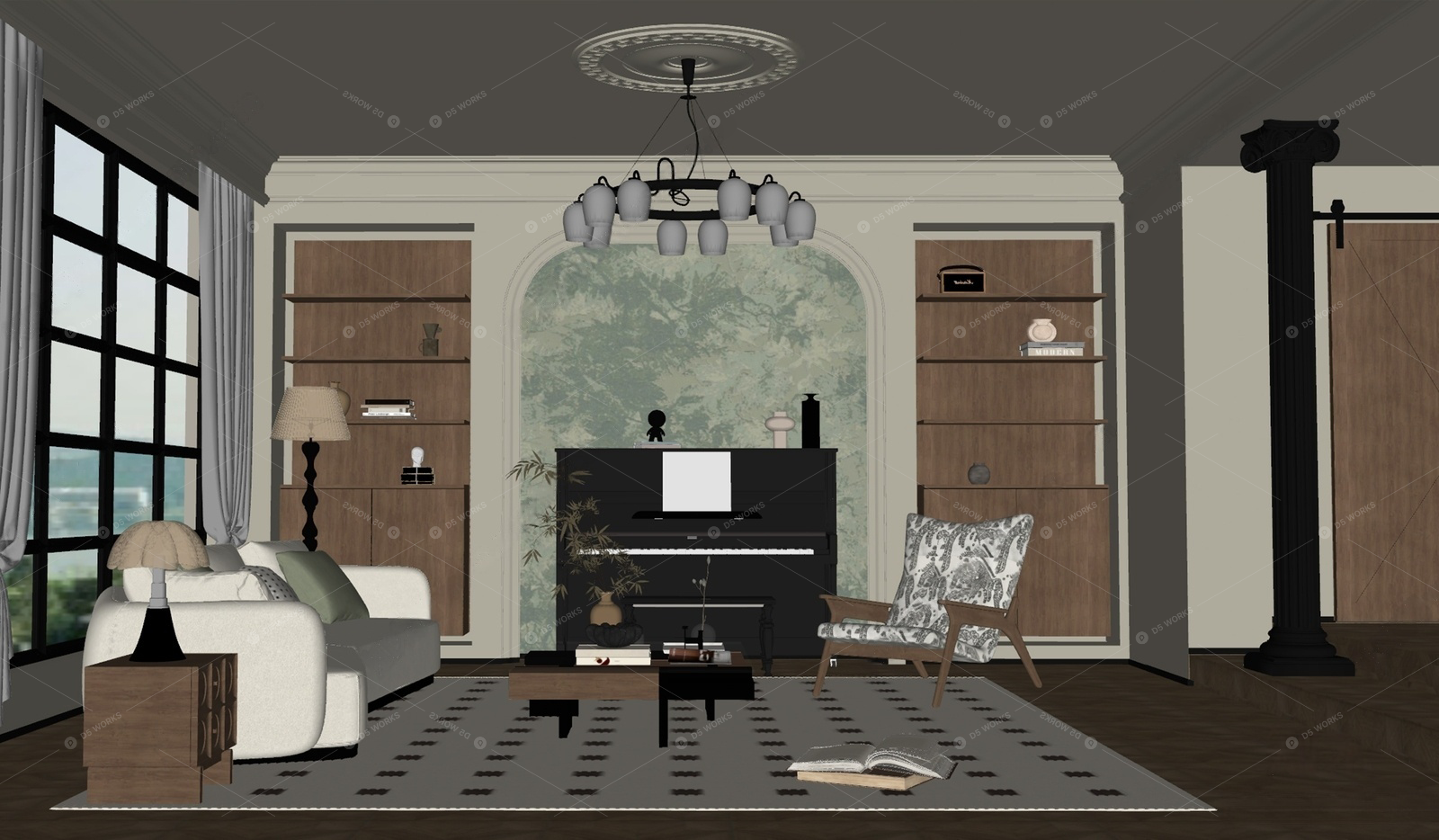 Living Rooms 3D Models 2