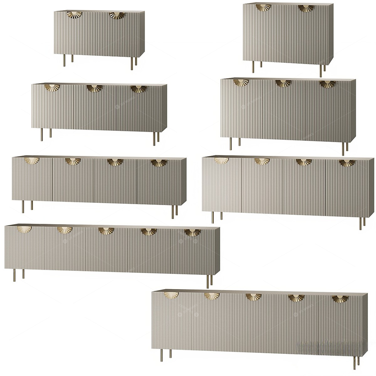 Cabinets 3D Models 2