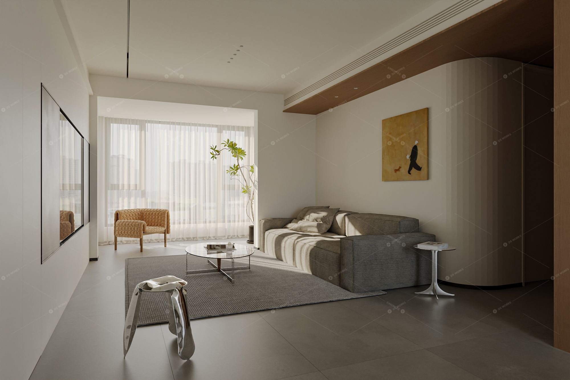 Living & Dining Rooms 3D Models 4