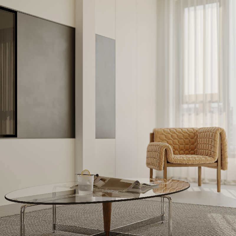 Modern Living & Dining Room