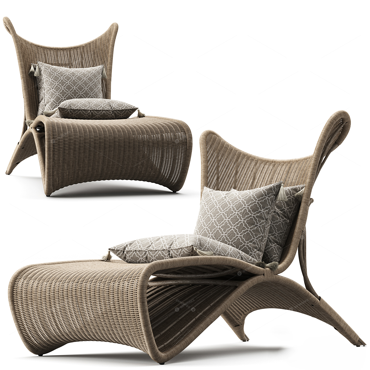 Outdoor Furniture 3D Models