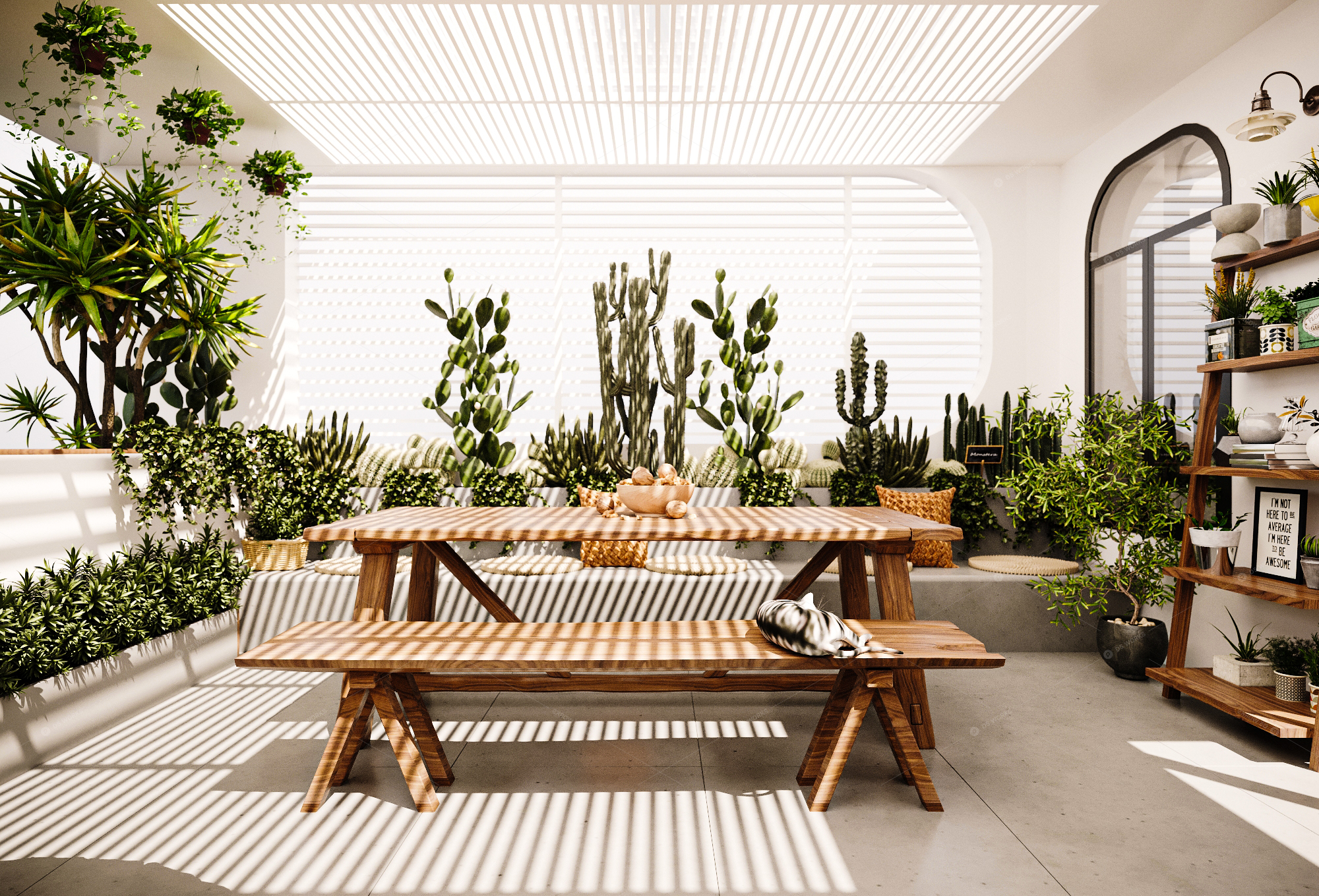 Gardens & Balconies 3D Models