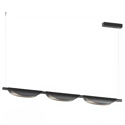Modern Linear Pendant Light 3d model