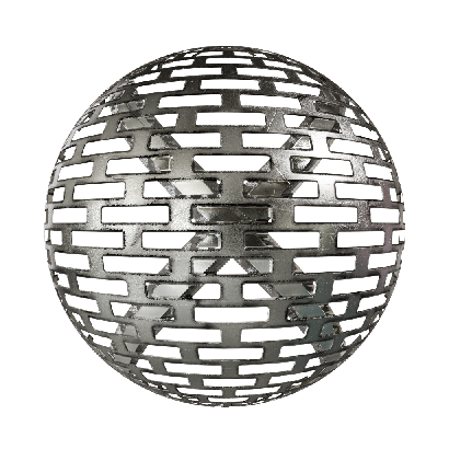 Perforated Metal Plate Strip hollow metal plate 01