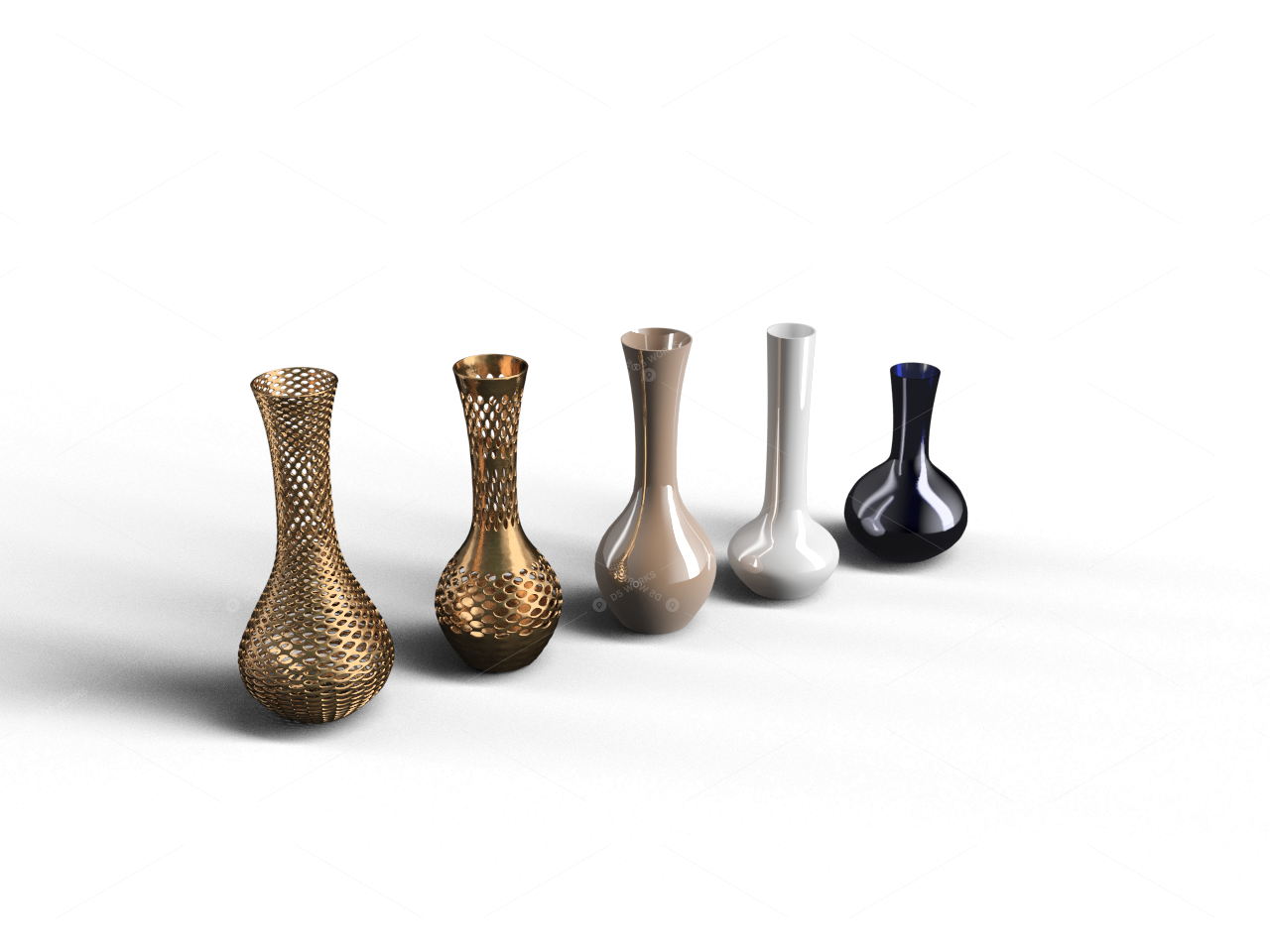 Decorative Sets 3D Models