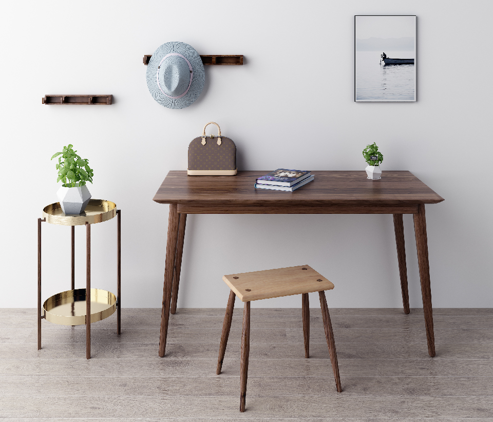 Modern Desk & Chair Set