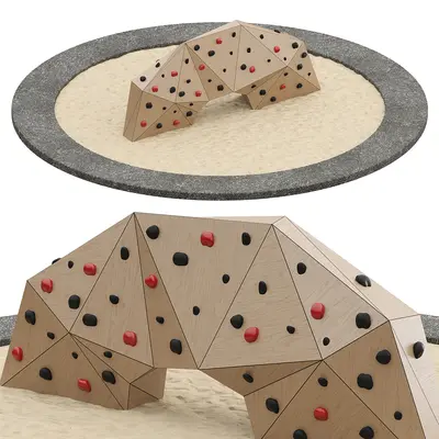 Modern Climbing Wall