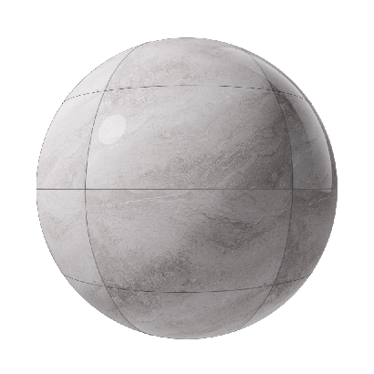 Ceramic Tile 1:2 Milky Way cave pale gray tile