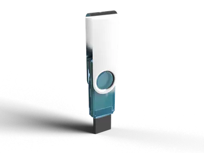 Minimalist USB Flash Drive 3d model