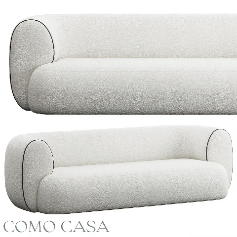 Modern Three-seater Sofa