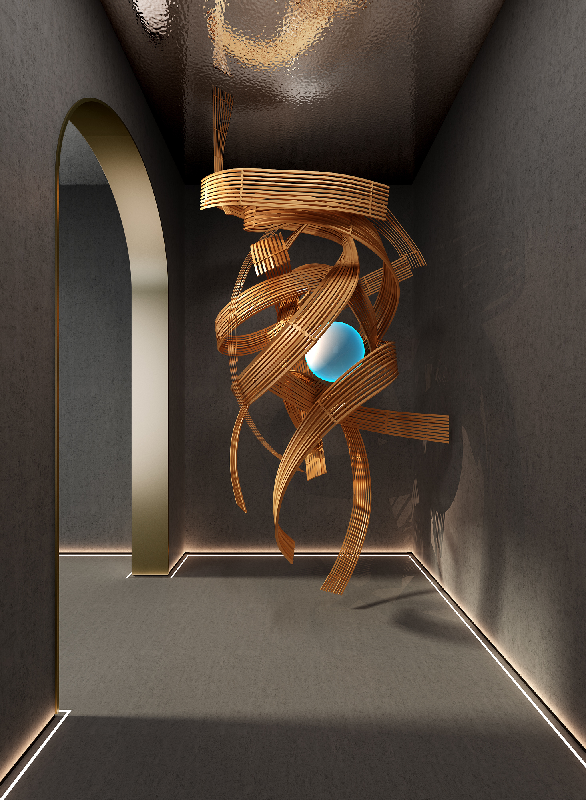 Japanese Neo-Chinese Art Installation 