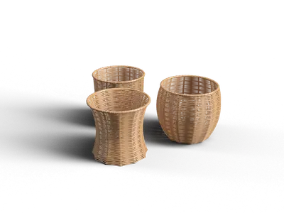 Modern Organic Modern Storage Basket