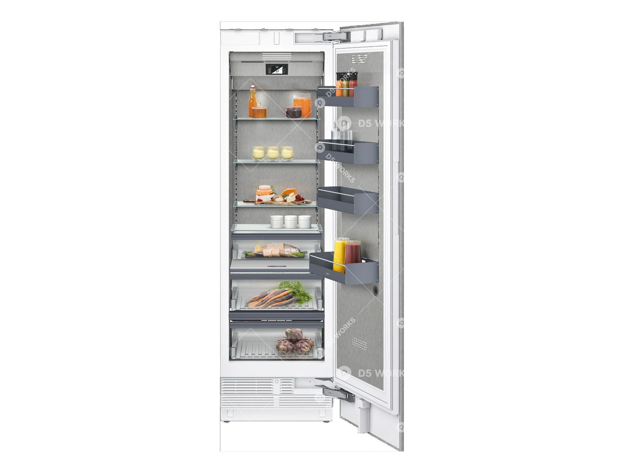 Refrigerator Letter R Modern Refrigerator