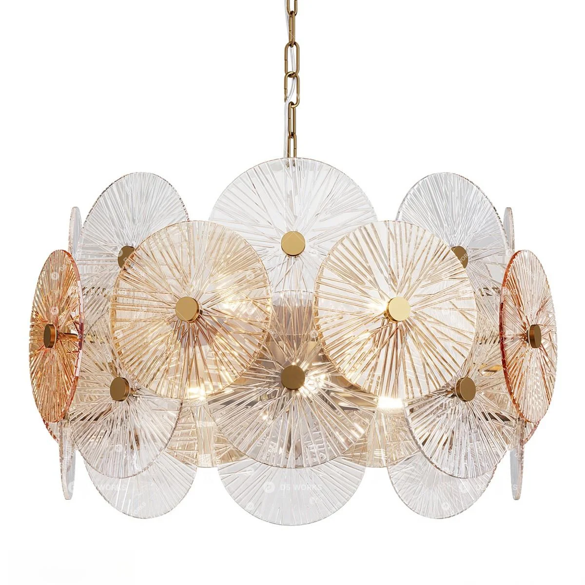 Quiet Luxury Pendant Light 3d model thumbnail 2