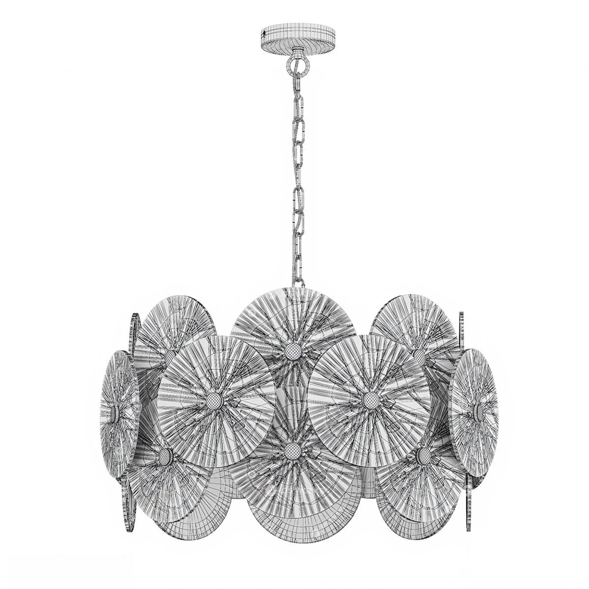 Quiet Luxury Pendant Light 3d model thumbnail 3