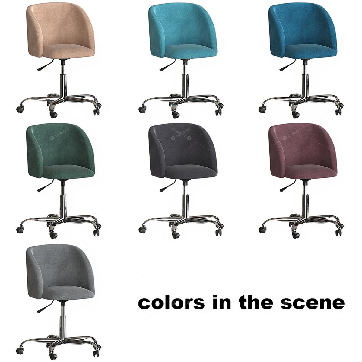 Chairs 3D Models 2