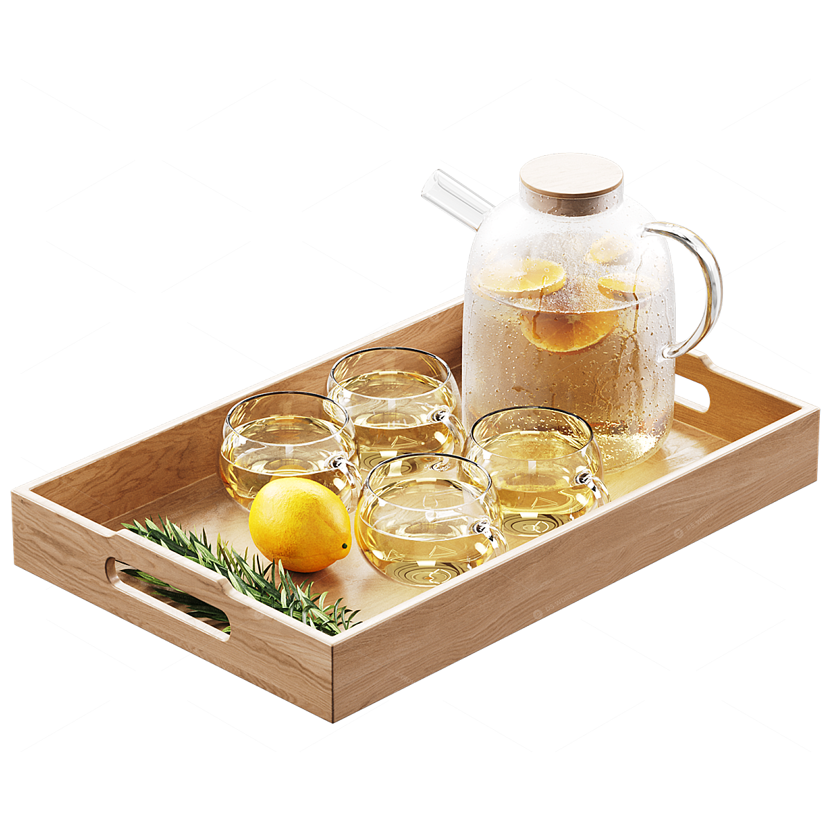 Tea Sets 3D Models