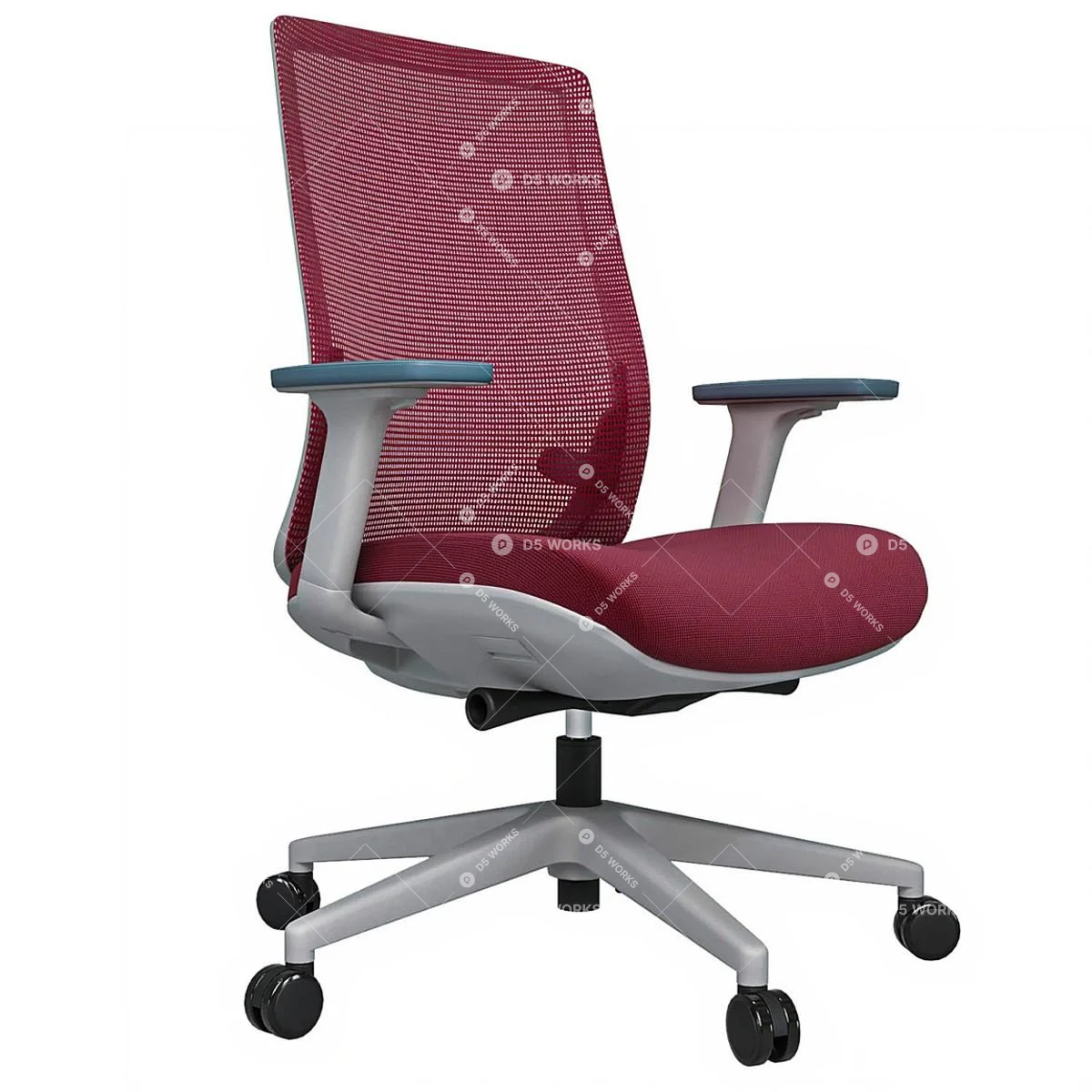Modern Office Chair 3d model thumbnail 3