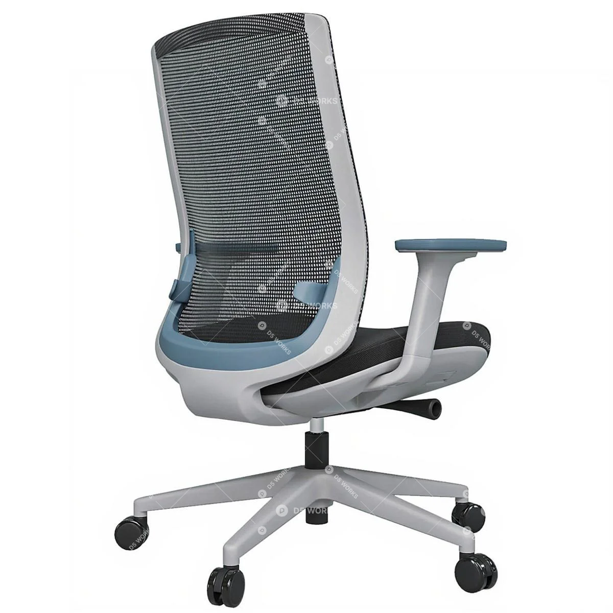 Modern Office Chair 3d model thumbnail 2