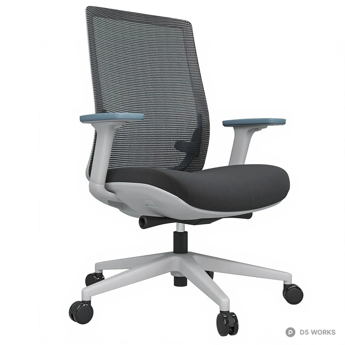 Ergonomic Mesh Office Chair 3d model - Image 1