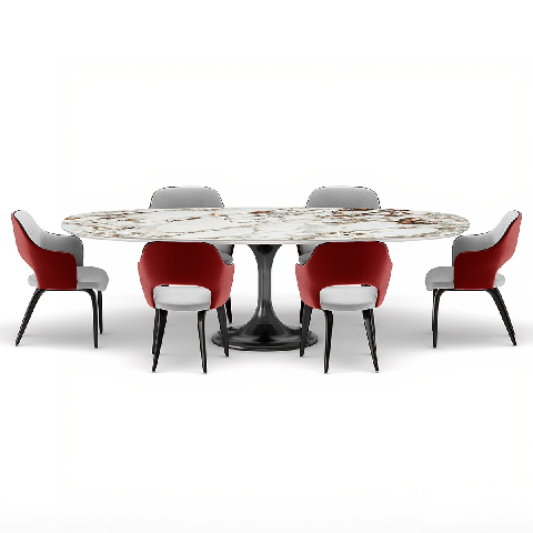 Modern Dining Table & Chairs Set