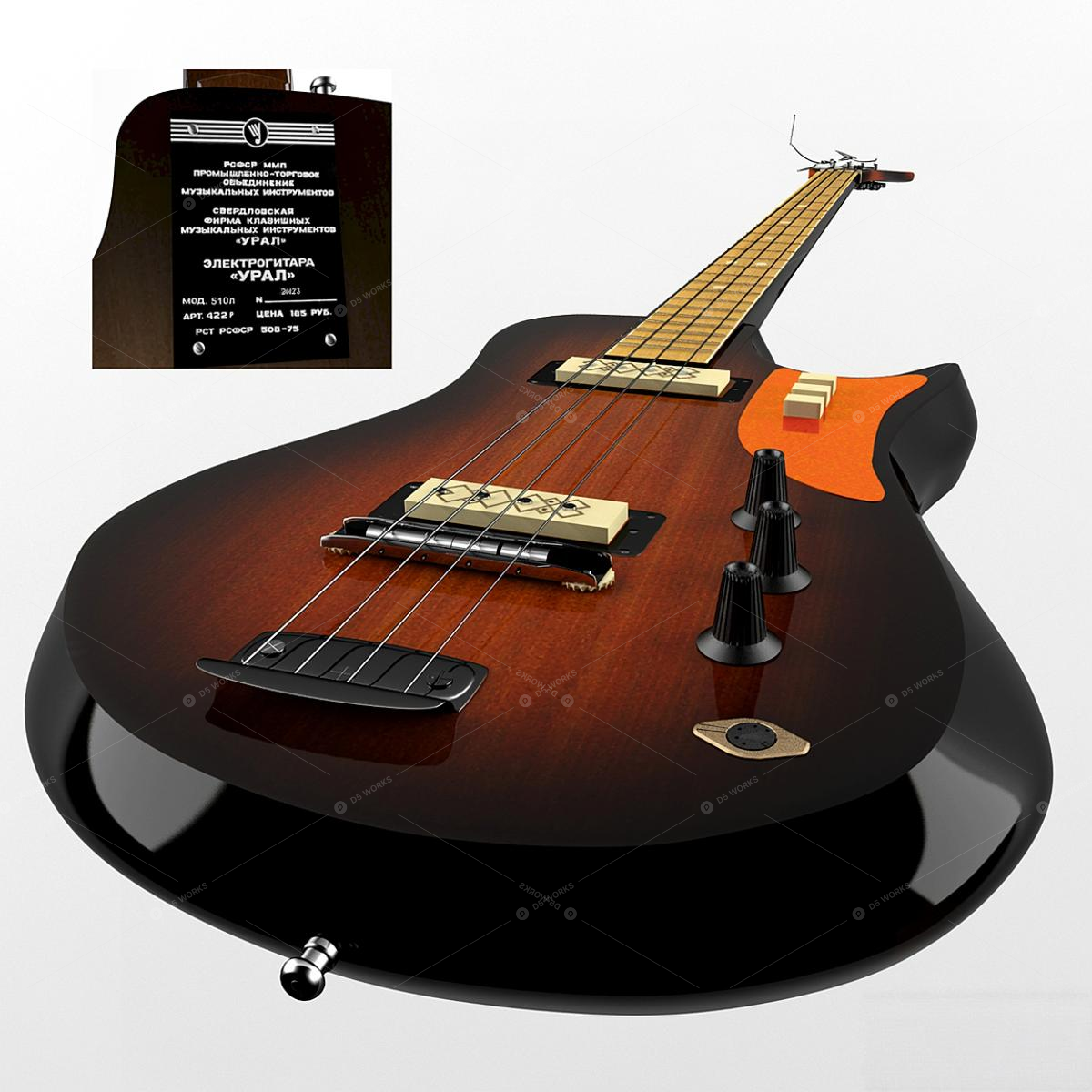 Musical Instruments & Art Supplies 3D Models 2