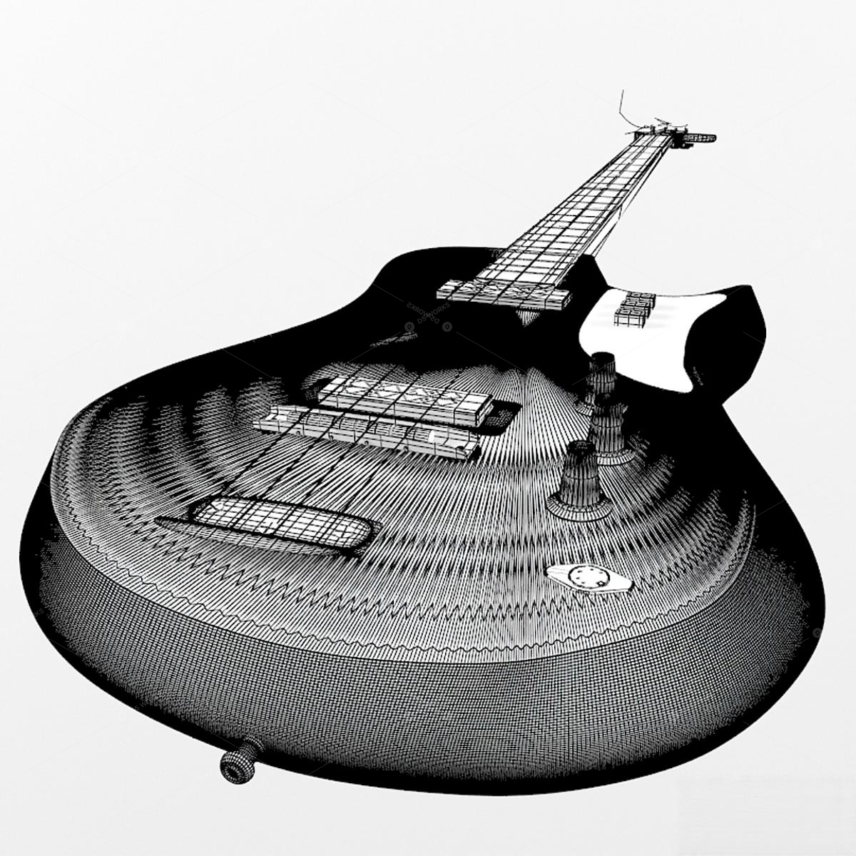 Musical Instruments & Art Supplies 3D Models 3