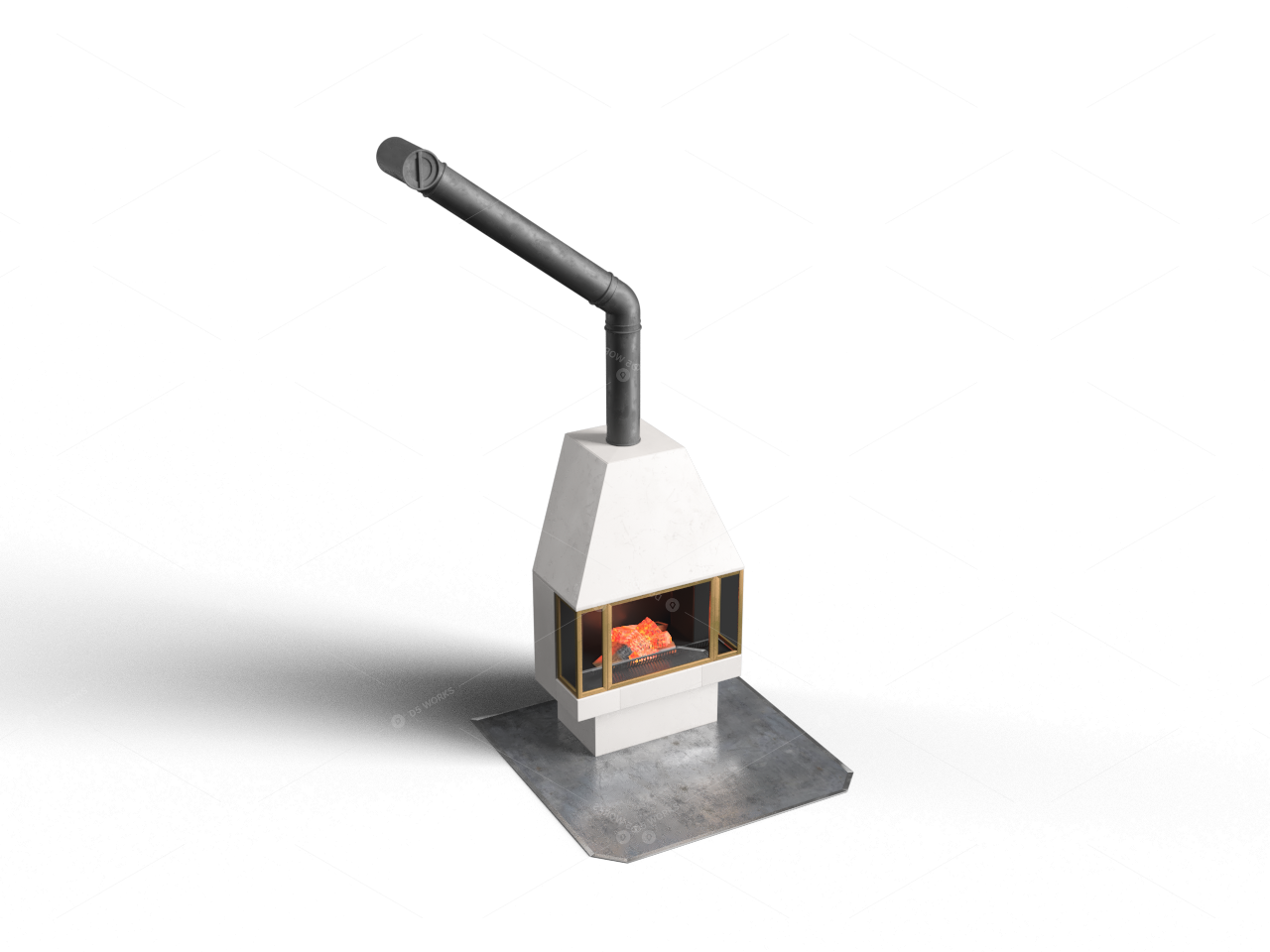 Fireplaces 3D Models
