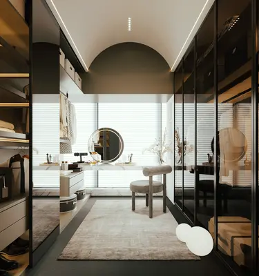 Modern Walk-in Closet