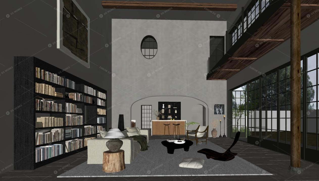 Living Rooms 3D Models 4