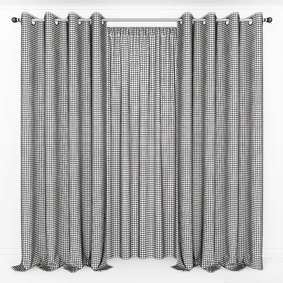 Curtains 3D Models 2