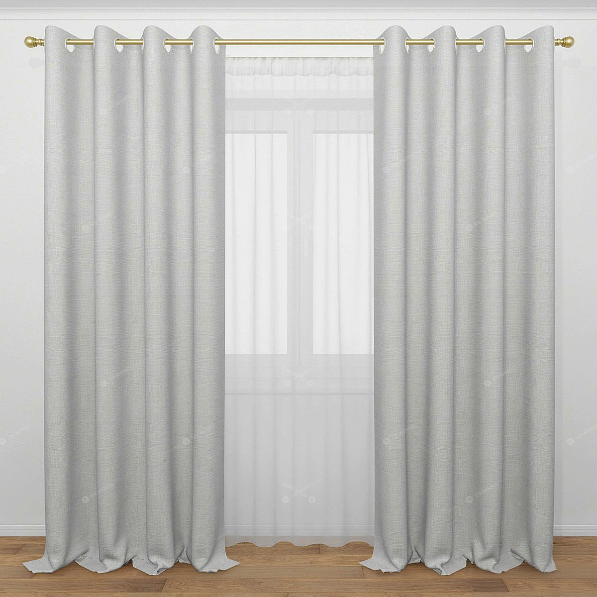 Curtains 3D Models
