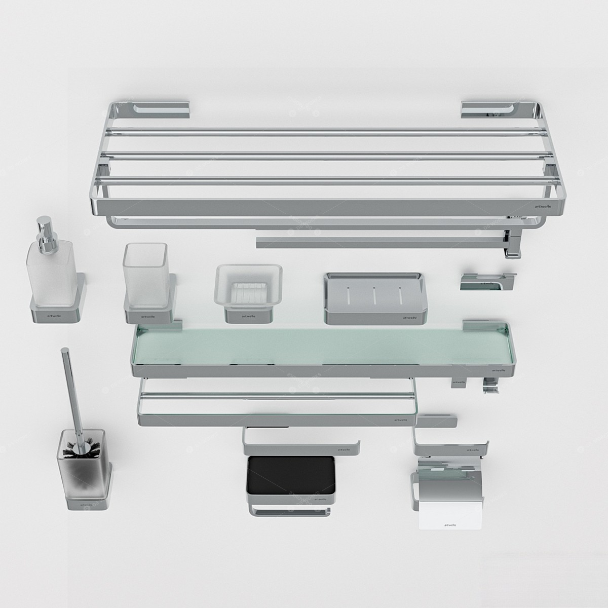 Bathroom Fixtures 3D Models 2